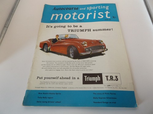Autocourse sporting motorist - autocourse, &