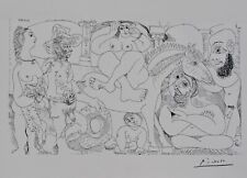 Pablo Picasso: The Horse, Erotic Lithograph Signed