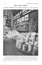 1905 PRINT NEW SOUTH WALES WHEAT FLOUR ETC GUILDHALL