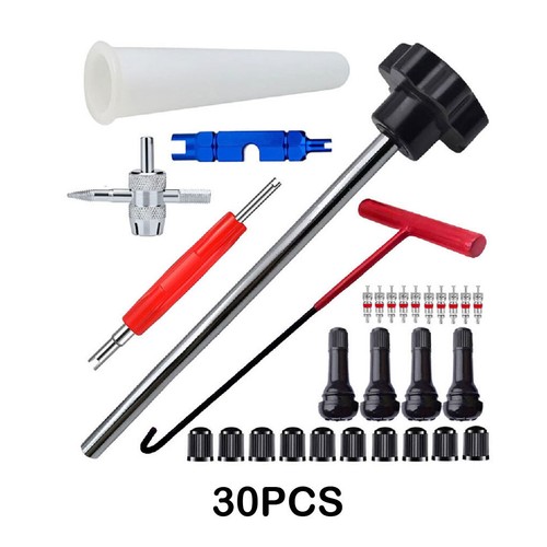 Quick change tire valve - tire, core