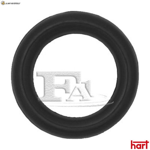 Rubber strip exhaust system - rubber,