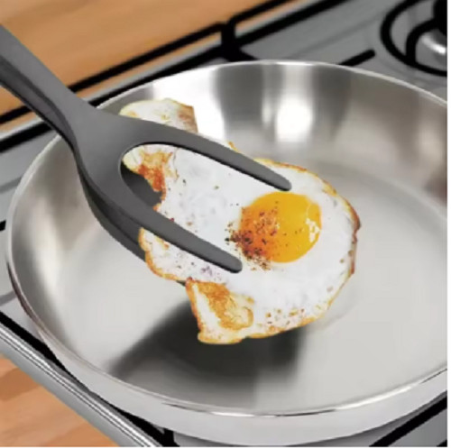 Grip flip spatula tongs - flip,