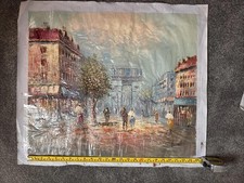 Parisian Street Scene UnFramed