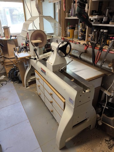 Jet 4224b wood lathe - jet, 2.2kw