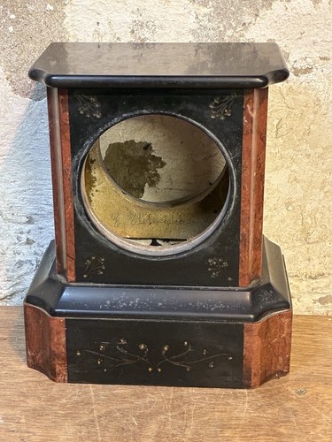 Antique french mantle clock - french,