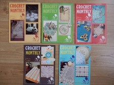 Vintage - 5 x Crochet Monthly