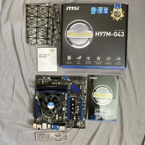 Intel 4150 msi h97m g43 - i3, h97m-g43