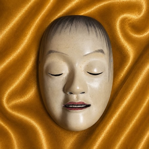 Japanese noh mask - mask, yoroboshi