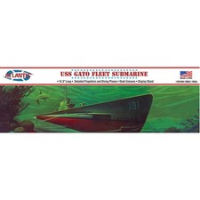 ATLANTIS 1/240 WWII GATO CLASS FLEET SUBMARINE PLASTIC MODEL KIT
