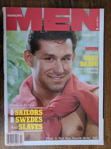 Advocate men magazine 85 - men, 7/85