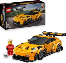 LEGO Speed Champions Porsche 911 GT3 RS Super Car Toy - Car Model Kit with a Dri