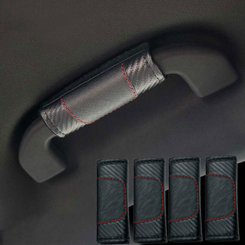 4pcs carbon fiber roof handle - roof,