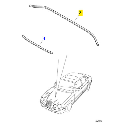 Xr853880 genuine jaguar - xr853880,
