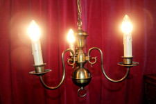 French vintage brass flemish - vintage,