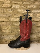 Vintage Tony Lama Mens Black