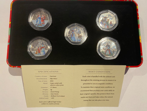 2024 christmas snowman - 2024, 50p