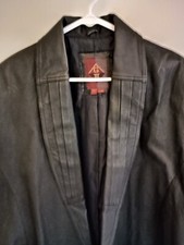 G III Leather Duster Coat