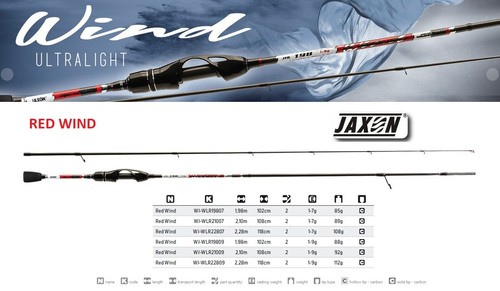 Jaxon red wind light fishing - wind,