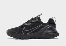 Genuine Nike React Vision Junior ® ( GS UK Sizes: 4 & 5 ) Black / Dark Grey