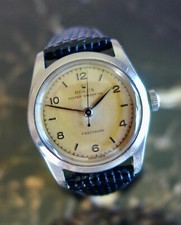 A BEAUTIFUL VINTAGE 1946 ROLEX OYSTER SPEEDKING PRECISION WATCH STEEL REF. 4220