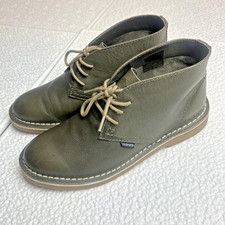 Boy`s Men`s Lambretta Leather Ankle Boots 'Canary' LG 14131 Size 4 (G)