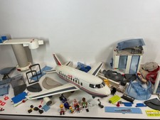 Playmobil Pacific Airline Aeroplane & Airport Parts Pieces Job Lot Vintage Toys