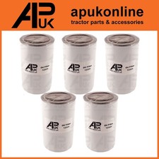 5x Spin Oil Filter for JCB