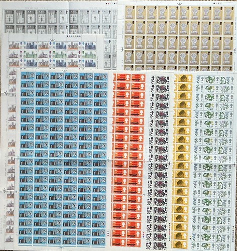 Great britain complete sheets - britain,