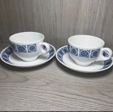 Wedgwood Tuscan Cups & Saucers