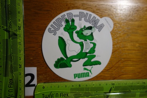 Old sticker sports shoes