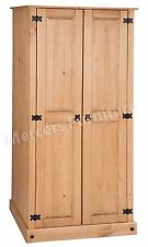 Corona Wardrobe 2 Door Budget Mexican Bedroom Solid Pine by Mercers Furniture®