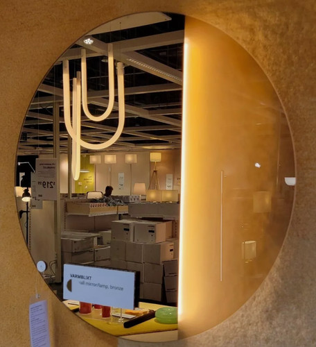 Ikea varmblixt led mirror - ikea,