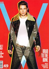 V Magazine #49 F/2007 BRAD PITT Lara Stone STEPHANIE SEYMOUR Agyness Deyn N/MINT