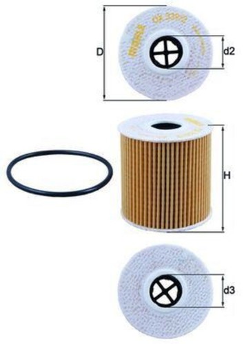 Mahle oil filter for peugeot - mahle,