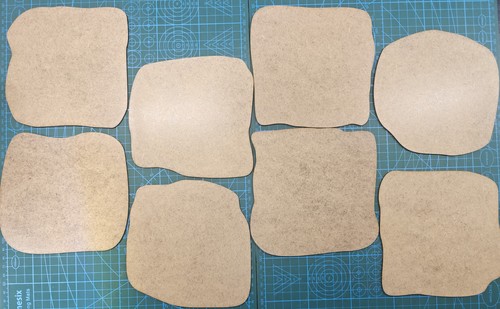 Scatter terrain square - , bases
