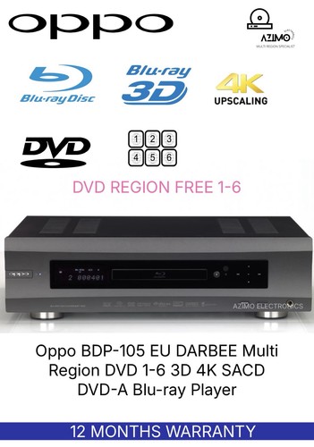 Oppo bdp 105eu darbee - oppo, edition