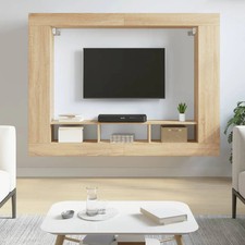 SVV TV Cabinet Sonoma Oak 152x22x113 cm Engineered Wood