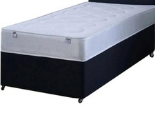 Single Divan With Two Draws, Including Single Matteress