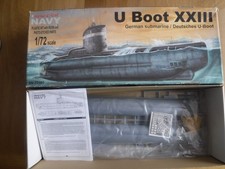 1/72 Special Navy XXIII U-boat Submarine model kit complete and not started