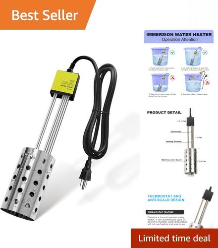 Portable 1500w immersion water - 1500w,