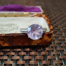 Sterling silver ring rose - silver,