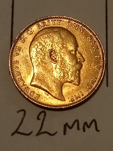 Edward vii 1910 gold full - vii,