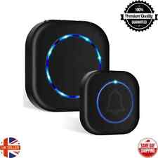 Wireless Door Bells Waterproof 1000ft Long Range Plug in Home Cordless Doorbell