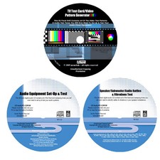 TV Test Card DVD - Equipment