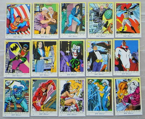 Stars trading cards - stars,