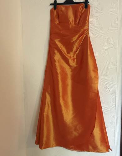 Kelsey rose orange - kelsey, satin
