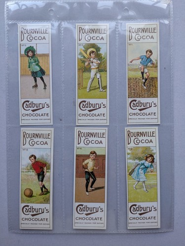Cadburys chocolate trade cards - cadburys,