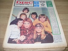 DISC & MUSIC ECHO Newspaper - 24/1/1970 - FAMILY in Colour, ARRIVAL on Cover etc
