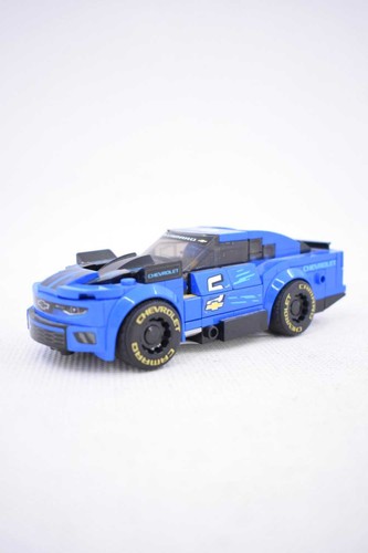 Lego camaro chevrolet blue - chevrolet,