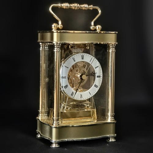 Bulova b1341 skeleton carriage - bulova,